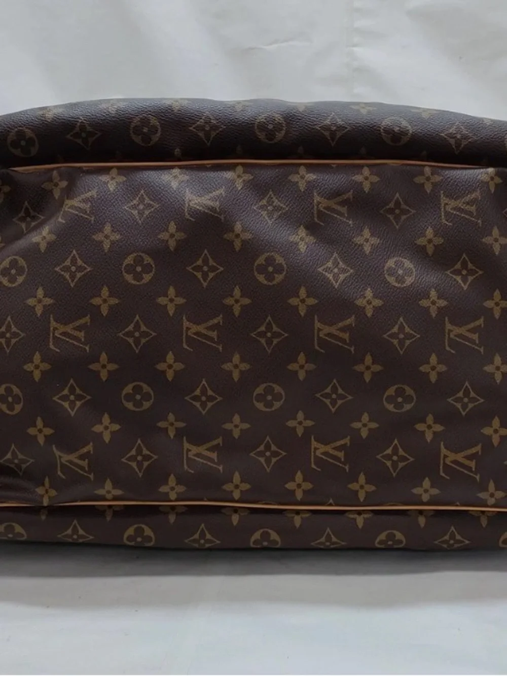 Louis Vuitton Monogram Canvas Travel or gym bag in Brown with Tan Trim